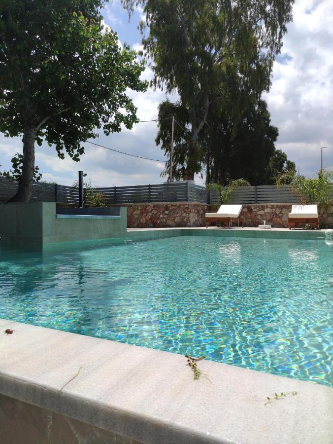 Luxury Villa Anemone With Private Pool 파스티다 외부 사진